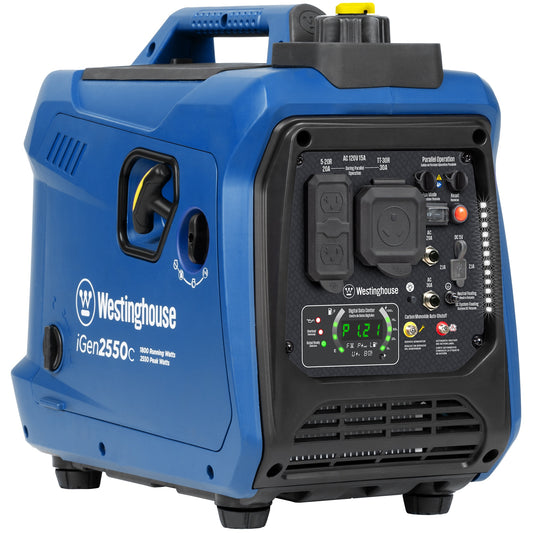 Westinghouse iGen2550c 2550 Watt Inverter Generator 2550-Watt Single Fuel (Gasoline) Inverter Generator IGEN2550C