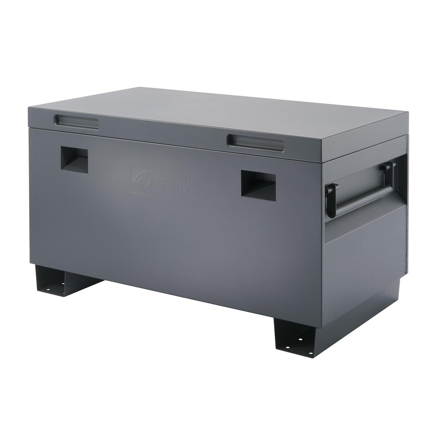 TRINITY 24-in W x 45-in L x 25-in H Gray Steel Jobsite Box TXKPGR-0501