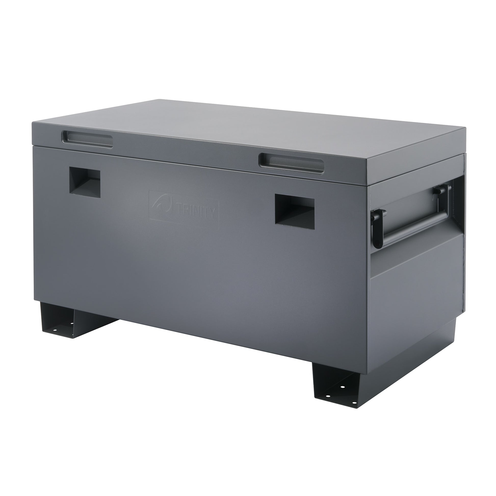 TRINITY 24-in W x 45-in L x 25-in H Gray Steel Jobsite Box TXKPGR-0501