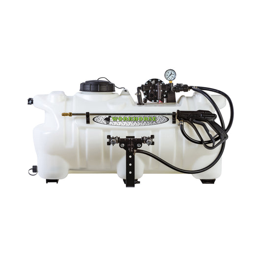 Workhorse Sprayers 25-Gallon 12-volt Rubber Hose Boom Sprayer with Adjustable Spray
