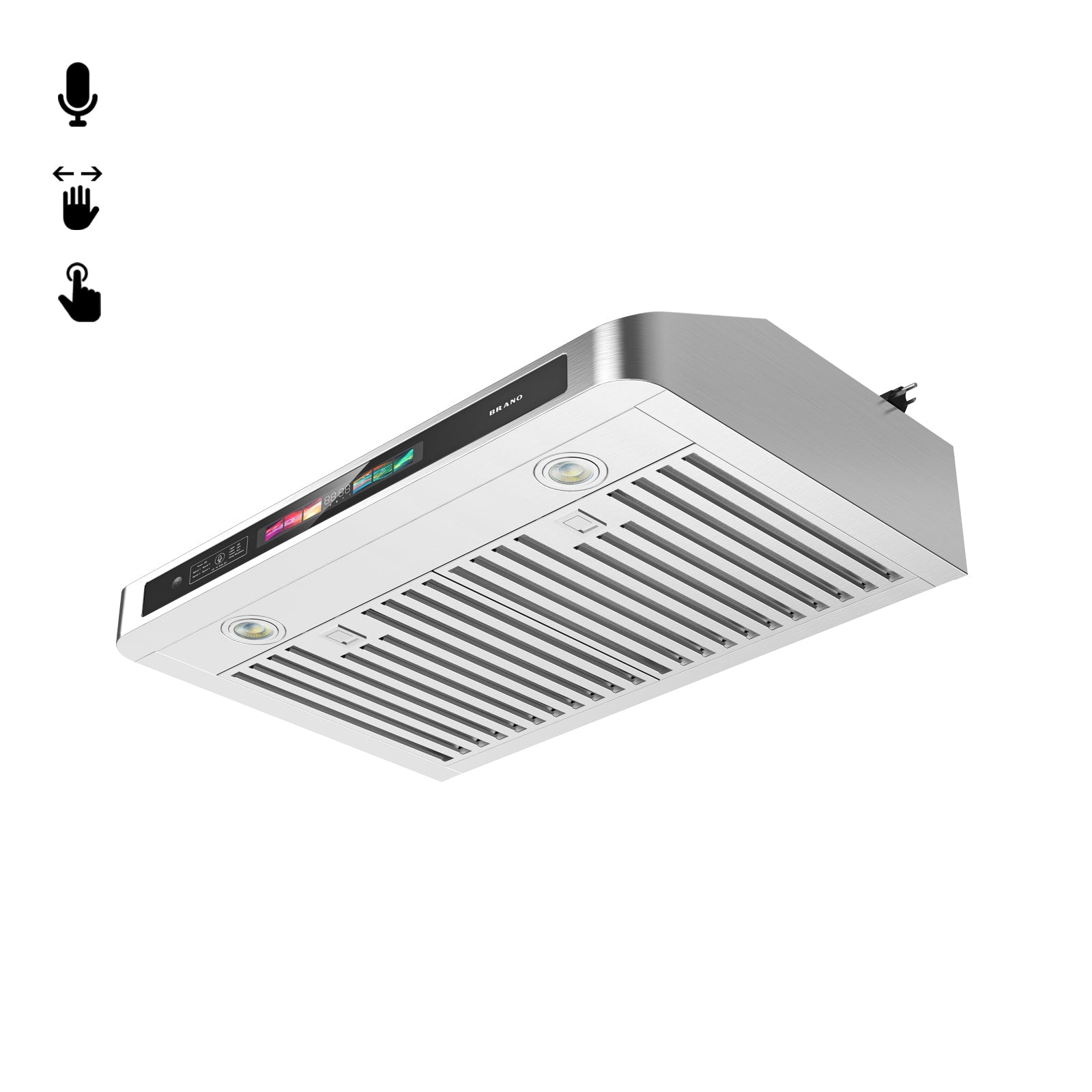 Damerin 30 inch Ducted 900-CFM Sliver Under Cabinet Range Hood
