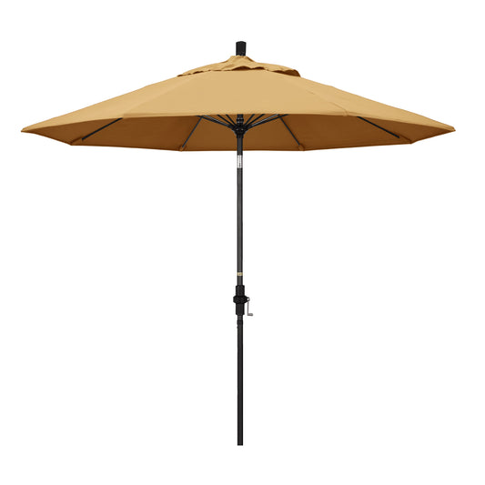 California Umbrella 9-Feet Aluminum Brown Market Patio Umbrella