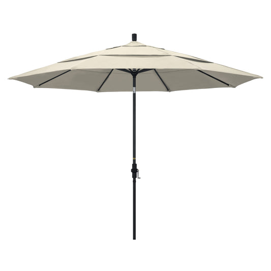 California Umbrella 11-Feet Aluminum Beige Market Patio Umbrella