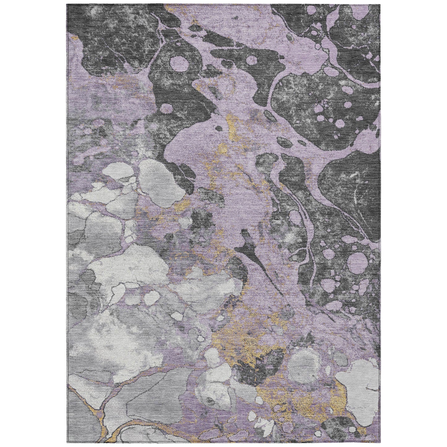 Addison Rugs Chantille ACN1909LV 8 x 10 (ft) Loomed Lavender Rectangular Indoor/Outdoor Machine washable Pet Friendly Area rug