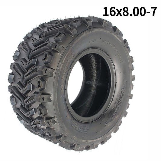 7 Inch Vacuum Tires 16X8.00-7 Inch Tire Wheels Suitable For Modifying Four-Wheel Off-Road Motorcycle Kart ATV