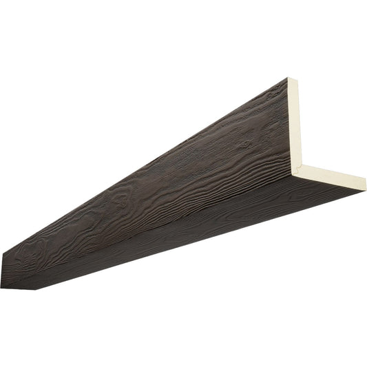 Ekena Millwork 1-in x 10-in x 10-ft Hickory Finished Urethane L-Shaped Decorative Beam