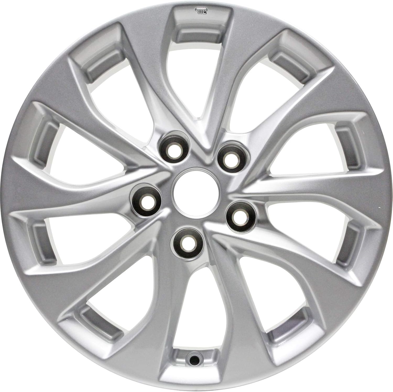 New 16x6.5" 16 Inch Silver Replacement Alloy Wheel Rim for 2016 2017 2018 2019 Nissan Sentra| ALY62756U20N | Direct Fit - OE Stock Specs