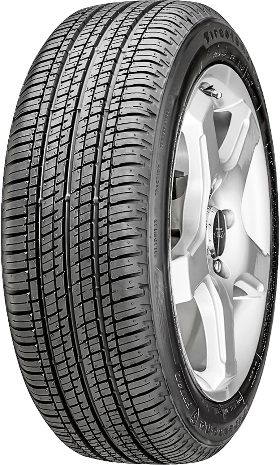 Firestone FR740 All-Season Performance Radial Tire-185/55R16 185/55/16 185/55-16 83H Load Range SL 4-Ply BSW Black Side Wall