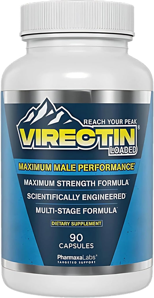 Virectin Loaded Dietary Supplement (90 Cap) 1 Pack