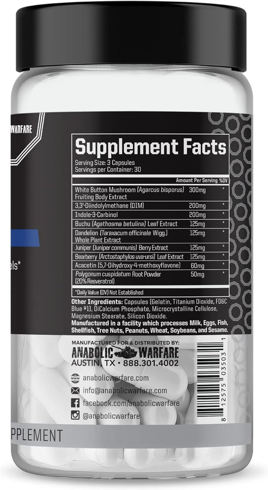 Anabolic Warfare Project Shred, Manage Normal Healthy Cortisol Levels & Water Retention, Body Recomposition Formula, Made with Botanicals*