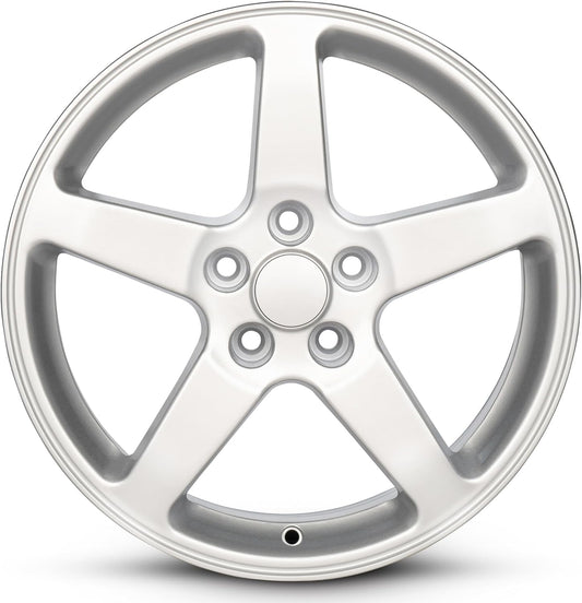 For 2005-2009 Pontiac G6 17 Inch Painted Silver Rim - OE Direct Replacement - Road Ready Car Wheel