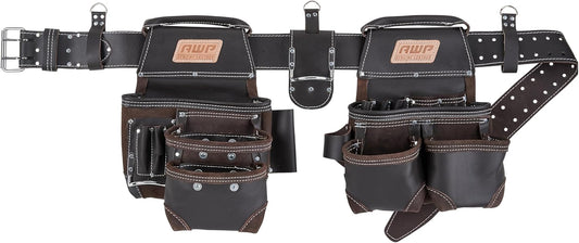 AWP Tool Belt, Tool Rig, Durable, Premium Tool Belt Organizer
