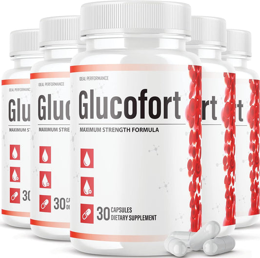 IDEAL PERFORMANCE (Official) Glucofort Formula Supplement (5 Pack)