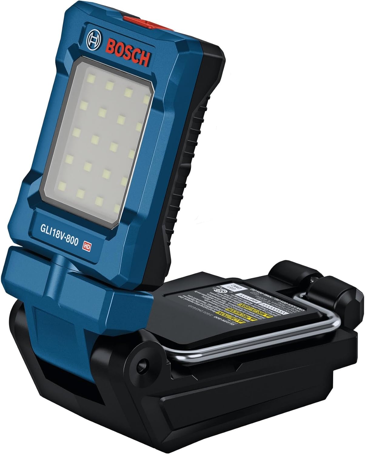 BOSCH GLI18V-800N 18V Multidirectional, Portable LED Worklight with Mounting Magnet and Hanging Hook (Bare Tool)