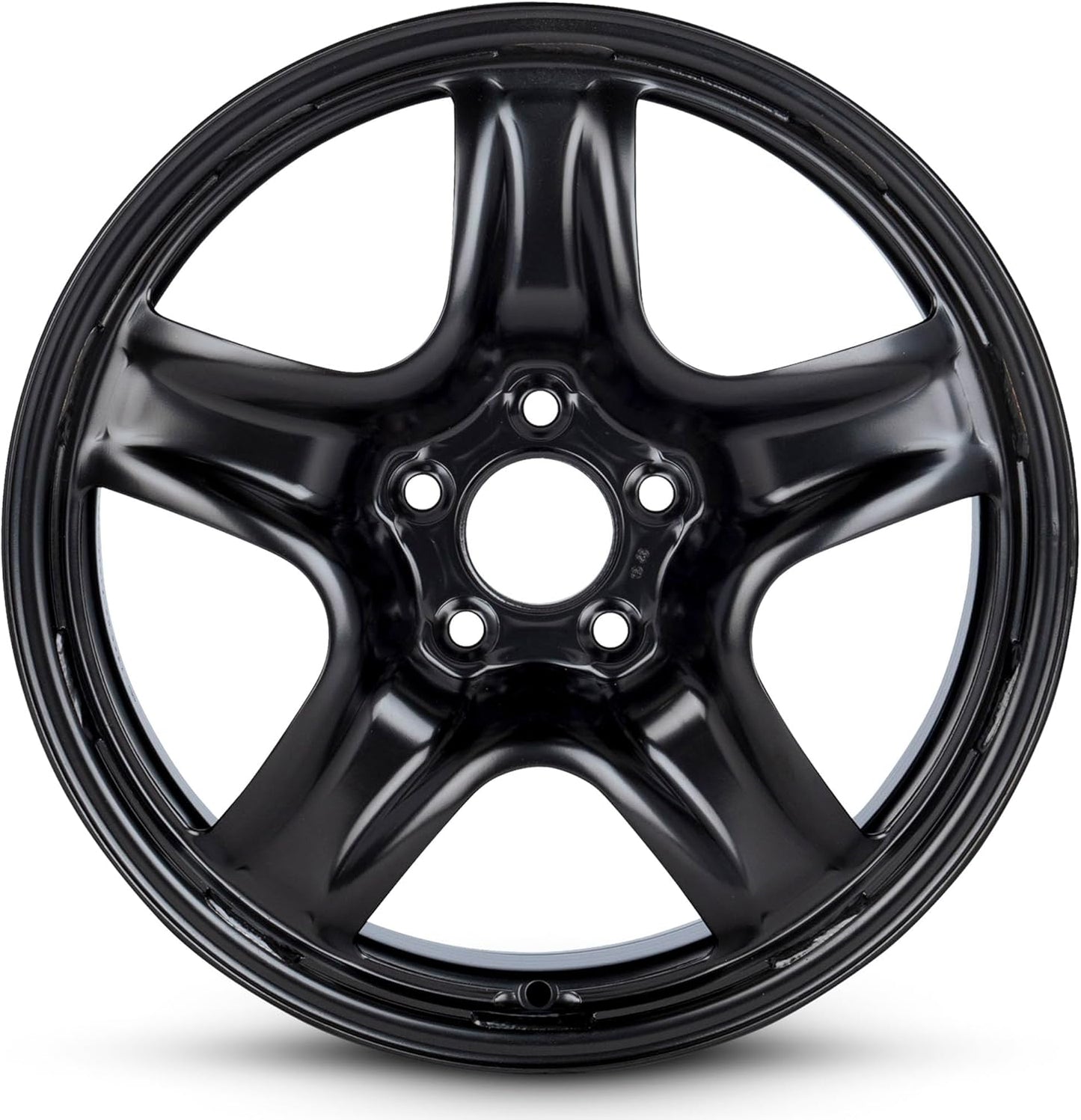 For 2012-2016 Dodge Dart 17 Inch Black Painted Steel Rim - OE Direct Replacement - Road Ready Car Wheel