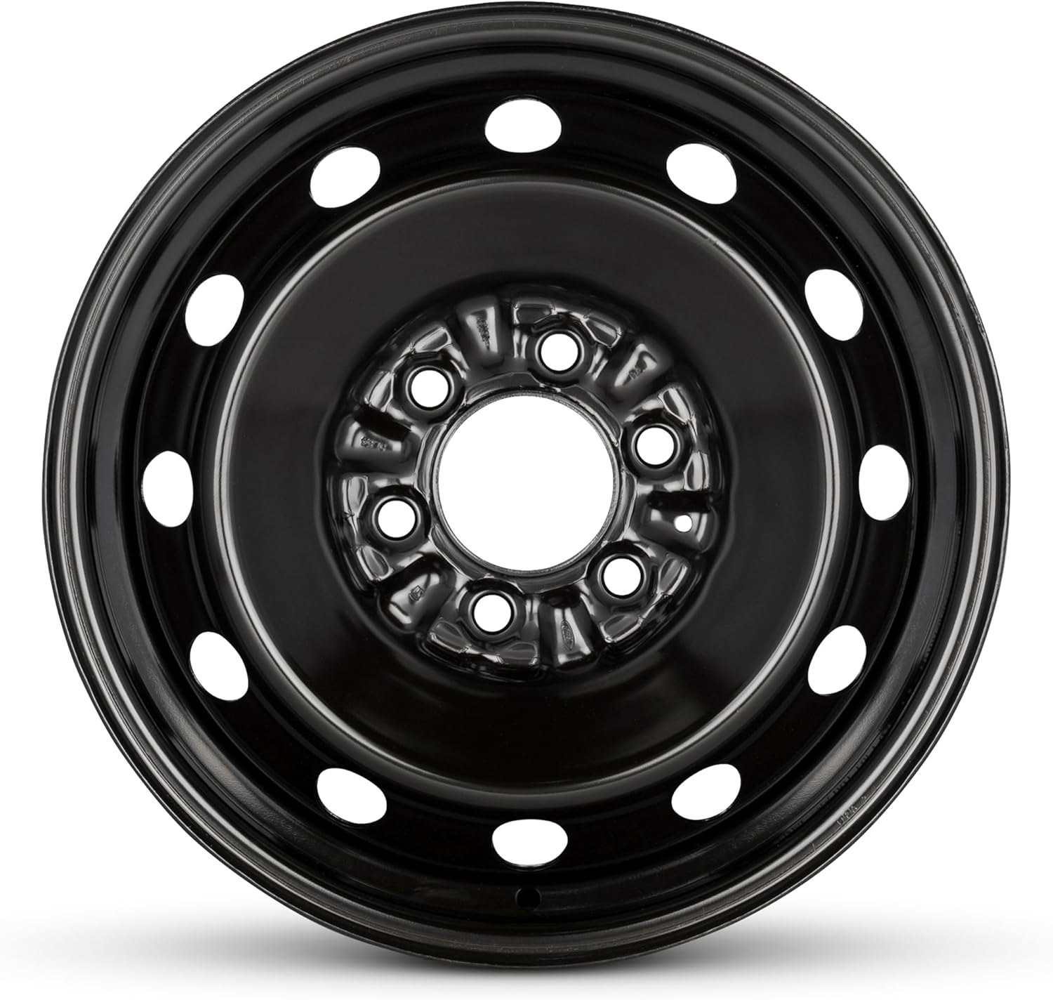 For 2004-2024 Ford F-150 17 Inch Painted Black Steel - Genuine OEM Rim - Road Ready Truck Wheel