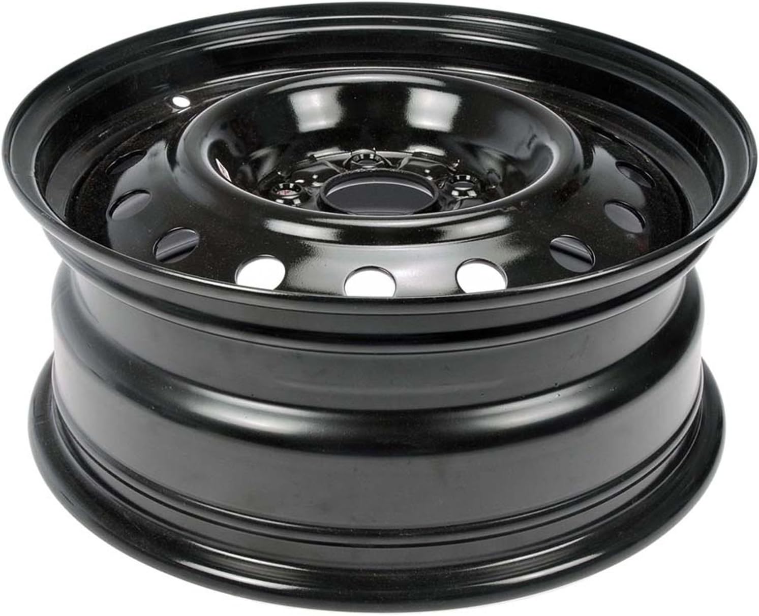 Dorman 939-247 16 x 6.5 In. Steel Wheel Compatible with Select Nissan Models, Black