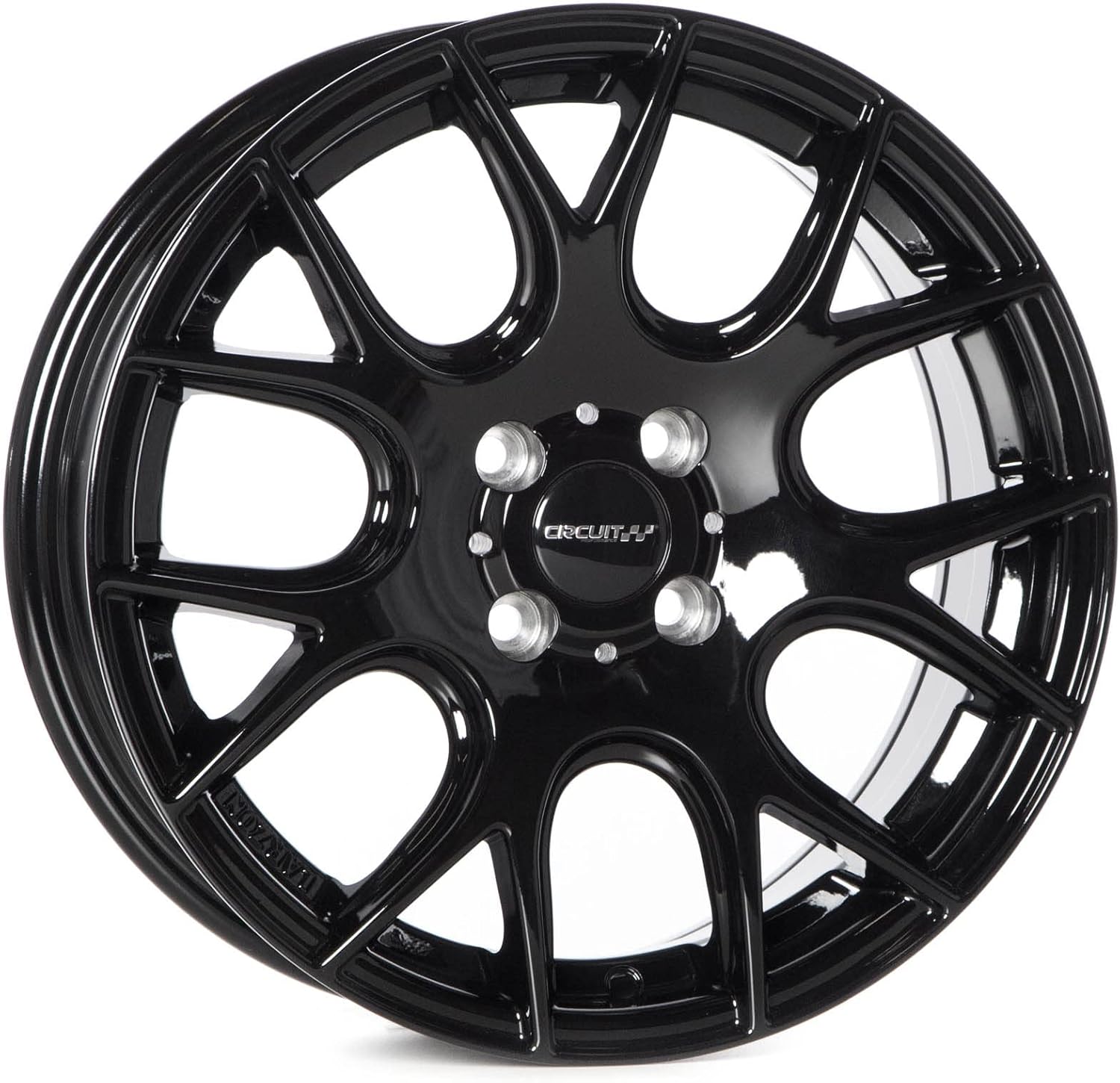 Circuit Performance CP31 16x7 Wheel Gloss Black 4x100 Bolt Pattern, 16 Inch, +40mm Offset, 73.1mm CB, Compatible with 88-05 Honda Civic, 90-01 Acura Integra, Mazda Miata Wheels