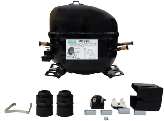 SPC836L Supco Appliance 1/4 Hp 836 Btu R134A Comp