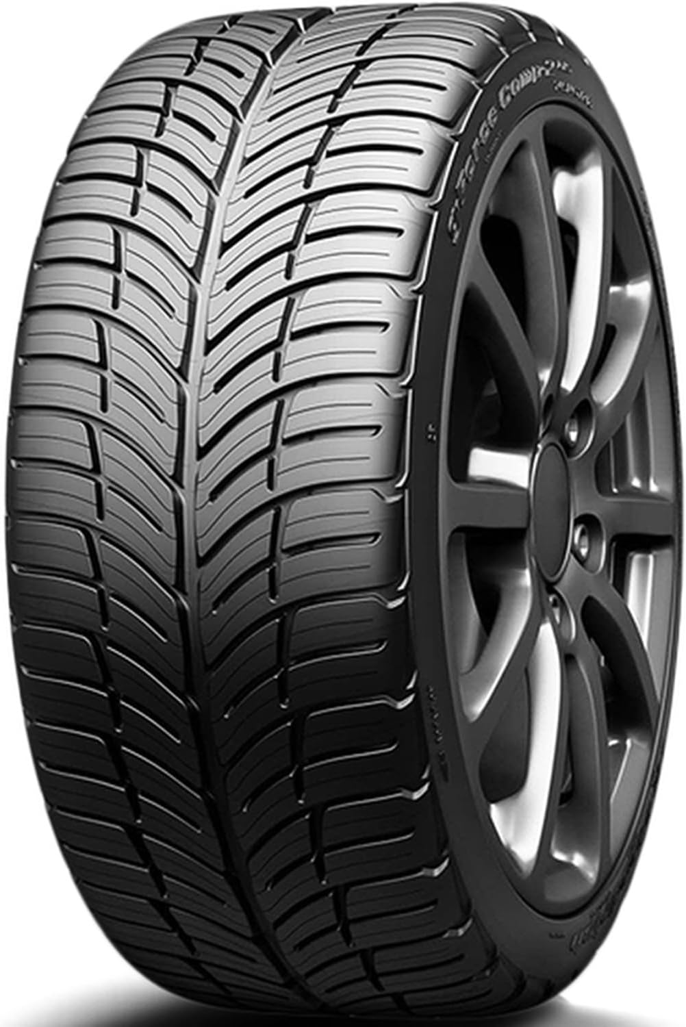 BFGoodrich G-Force Comp-2 A/S Plus All-Season Radial Car Tire for Ultra-High Performance, 225/45ZR18/XL 95Y