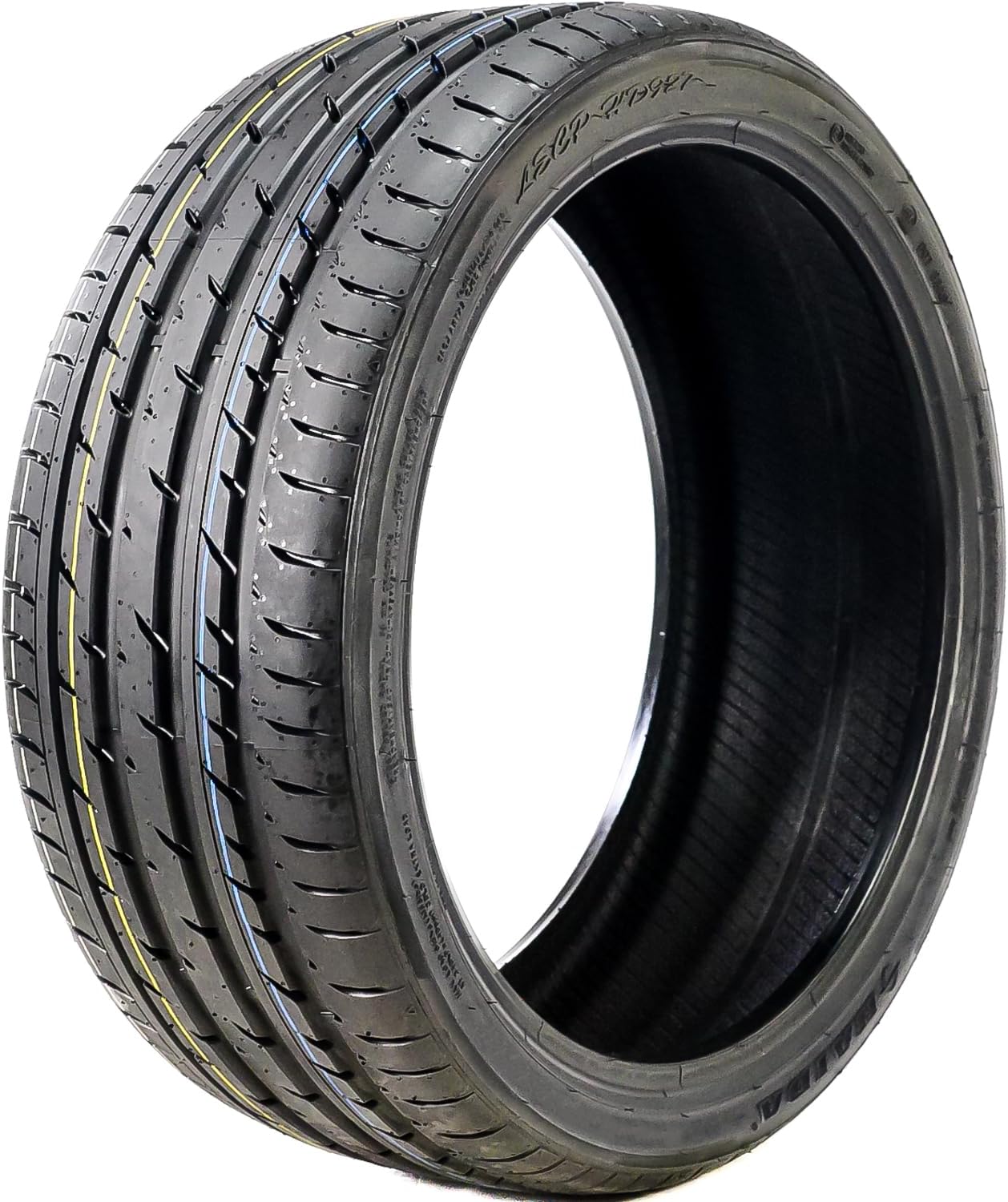 Haida LECP HD927 Summer High Performance Radial Tire-225/35R19 225/35ZR19 225/35/19 225/35-19 88W Load Range XL 4-Ply BSW Black Side Wall