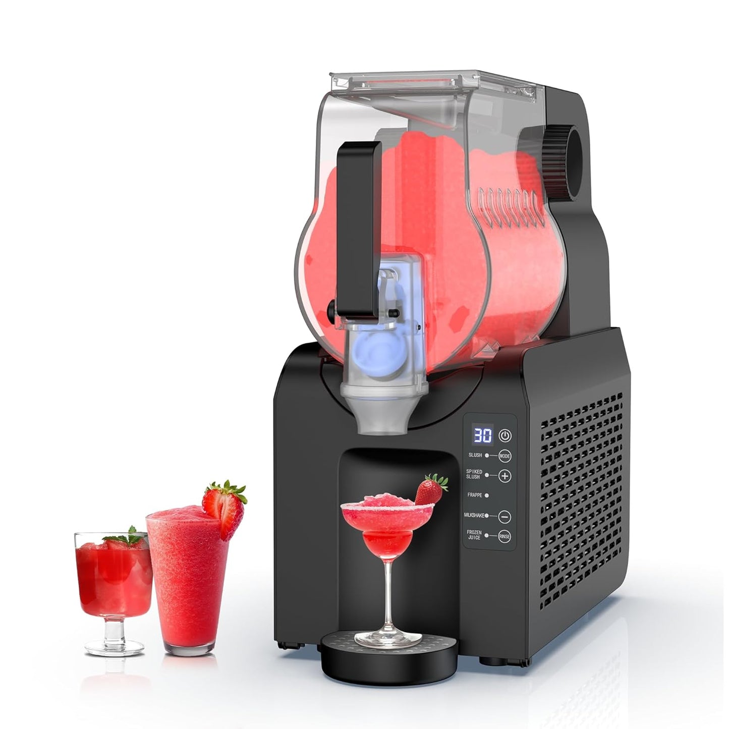 88-OZ Slushie Machine, Slushy Machine for Home, No Ice Needed, Slushy Maker Machine with 10-Level Adjustable Thickness,