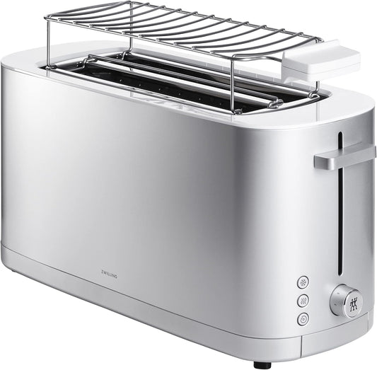 Toaster with bun warmer, 2 long slots| EU Enfinigy