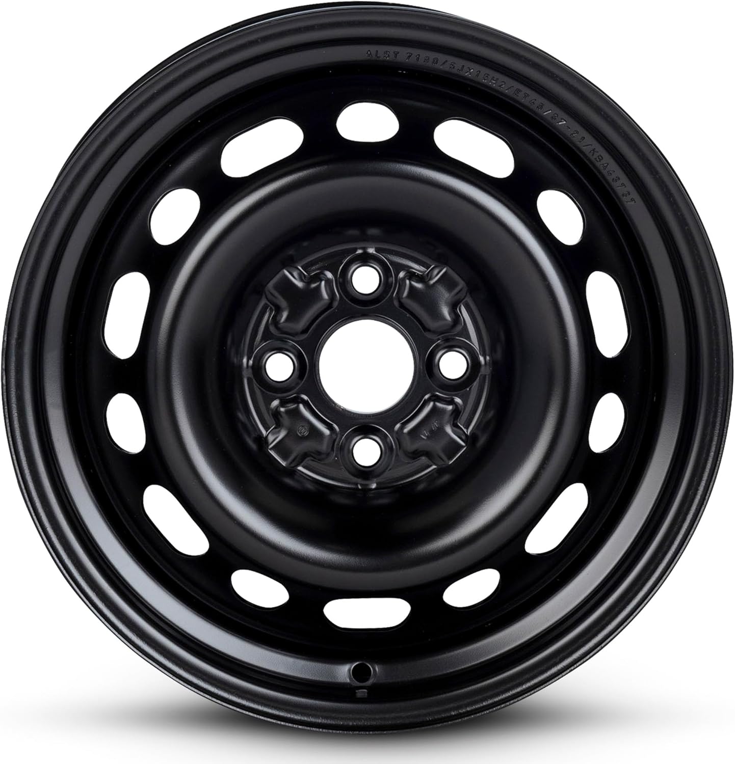 For 2001-2003 Mazda Protege 15 Inch Painted Black Rim - OE Direct Replacement - Road Ready Car Wheel