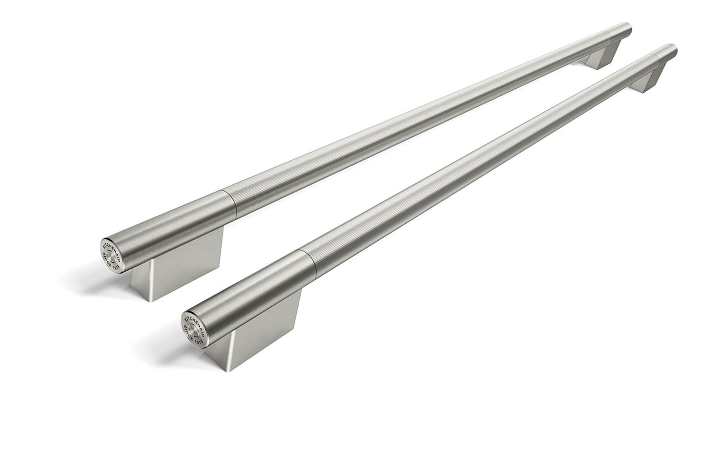 KitchenAid Stainless Steel Handle Hardware Accessory Kit for KitchenAid 42-Inch Built-In Side-by-Side Refrigerator