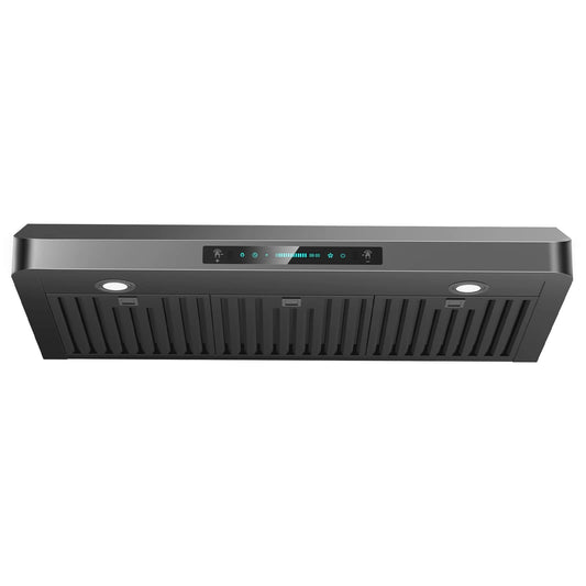 DIVAN  42IN 400CFM Under Cabinet Stainless Range Hood Kitchen Vent Hood with 4-Speed Gesture Control
