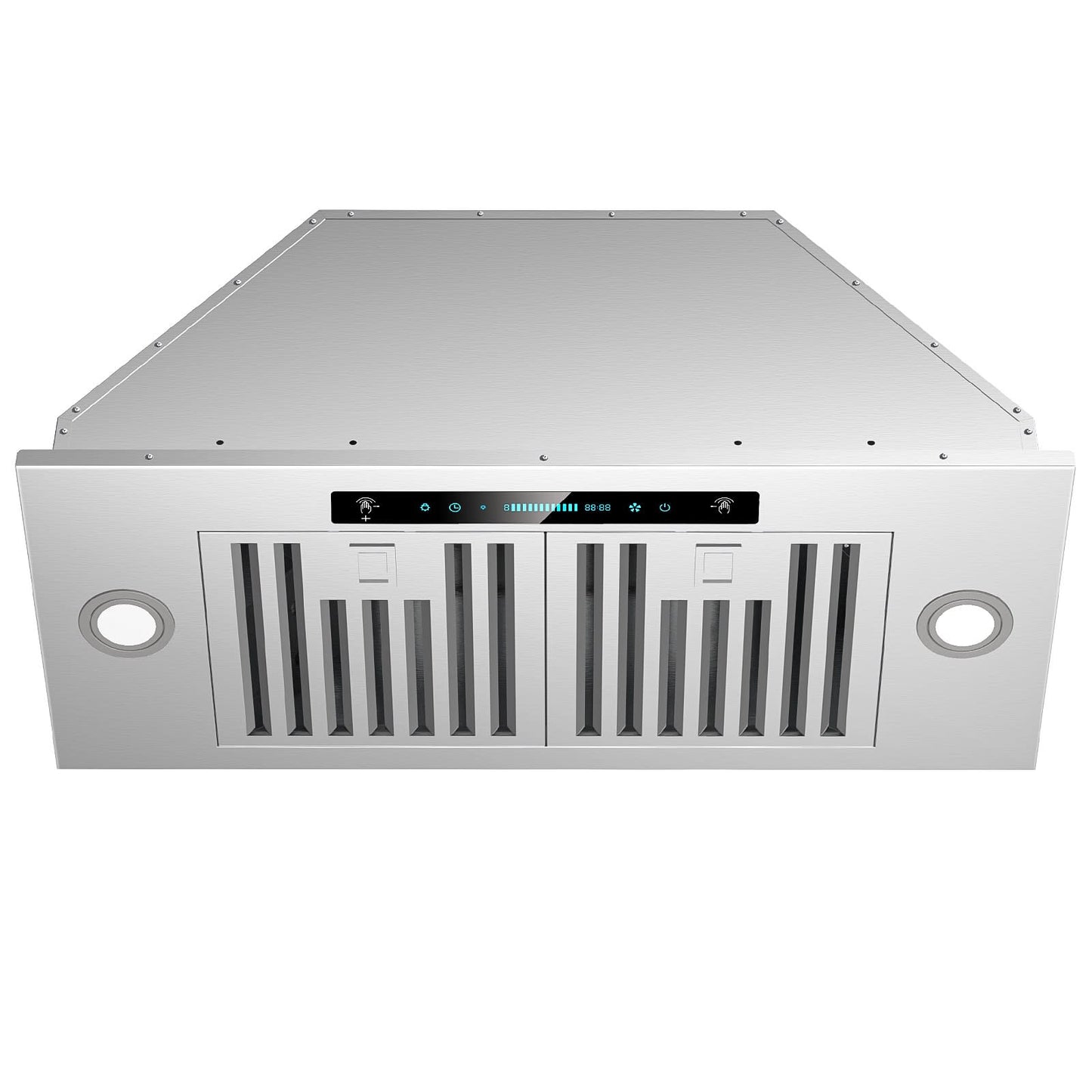 DIVAN  30IN 400CFM Insert Under Cabinet Stainless Range Hood with 4-Speed Gesture Control