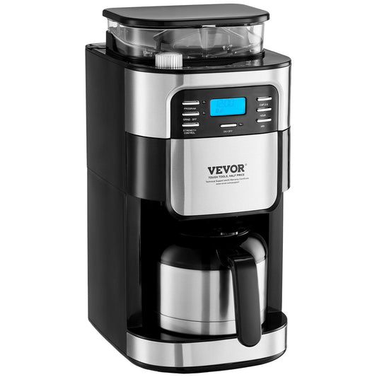 8-Cup Programmable Coffee Maker with Auto Brew & 24-Hour Timer, Drip Coffee Machine for Fresh Morning Brew