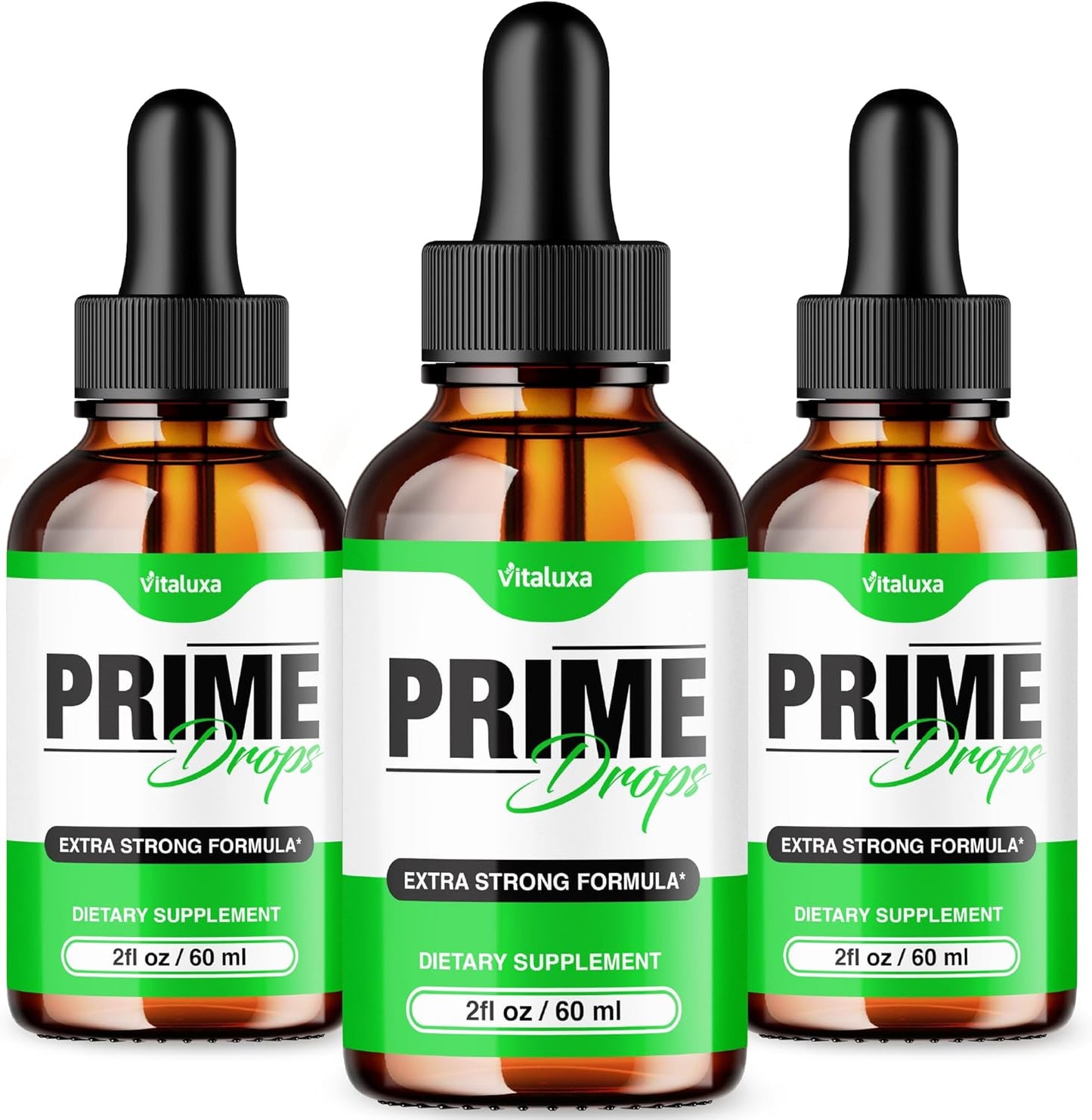 (3 Pack) Prime Drops for Men, Extra Strength Prime Drops Liquid Supplement Performance Blend All Natural Support, PrimeDrops Advanced Formula Vitamins for Health Wellness Coffee Reviews (6oz)