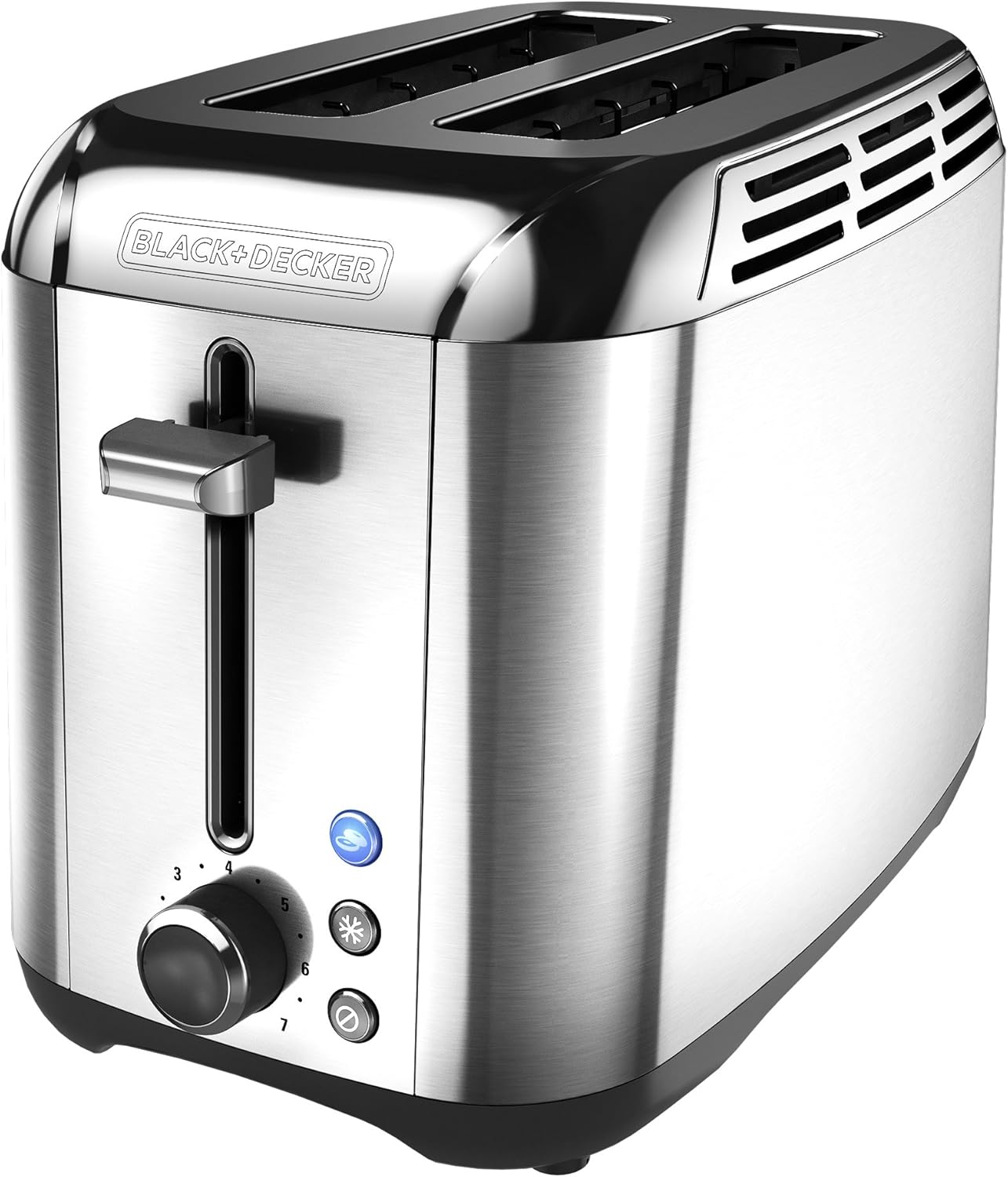 BLACK+DECKER TR3500SD Rapid Toast 2-Slice Toaster, Stainless Steel