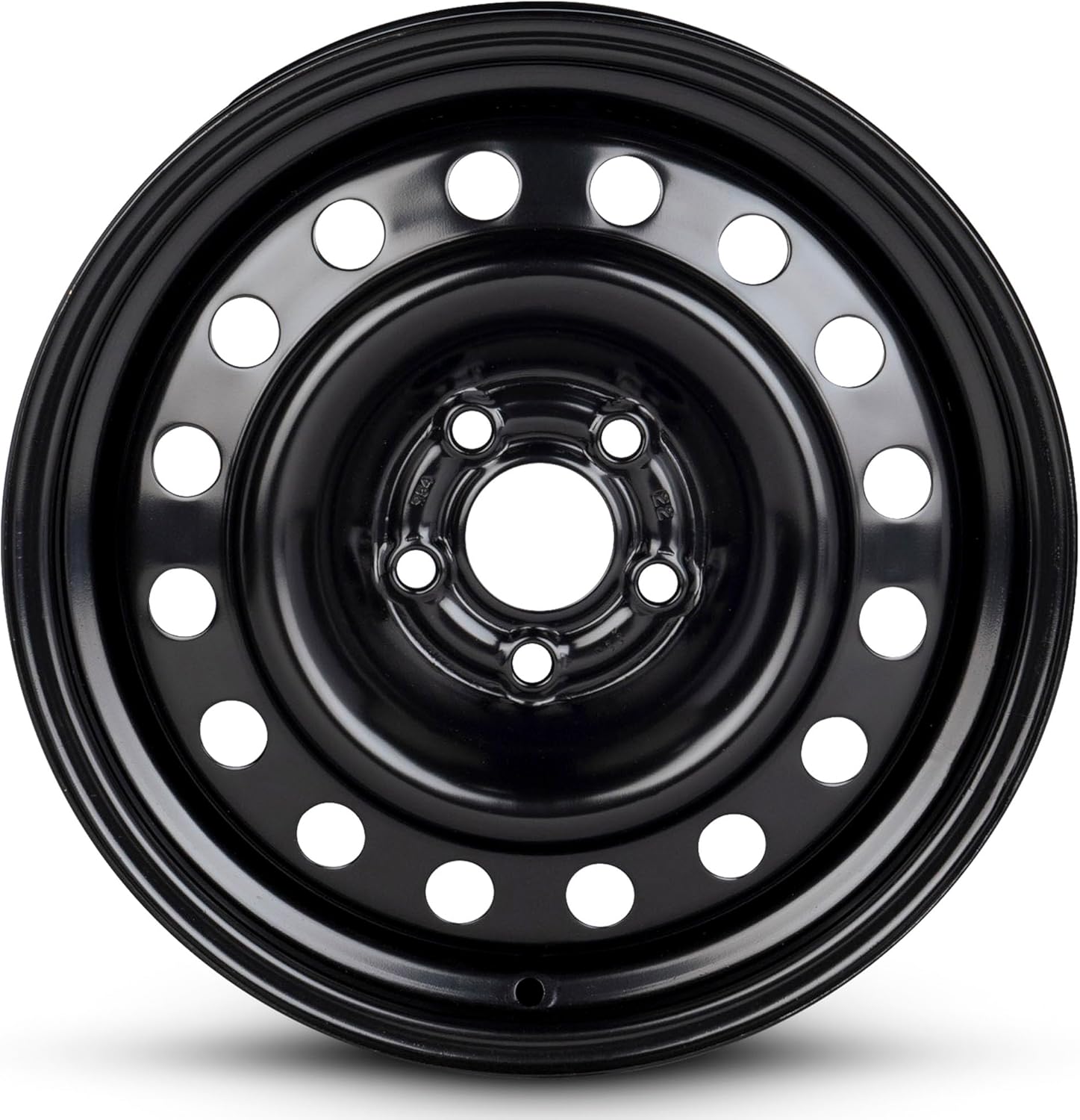 Compatible With 2000-2004 Volkswagen Jetta 15 Inch Painted Black Rim - OE Direct Replacement - Road Ready Car Wheel