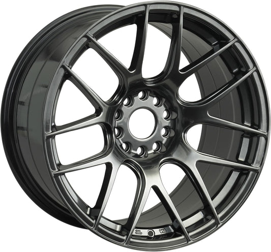 XXR 530 Chromium Black Wheel with Aluminum (17 x 7. inches /5 x 100 mm, 35 mm Offset)