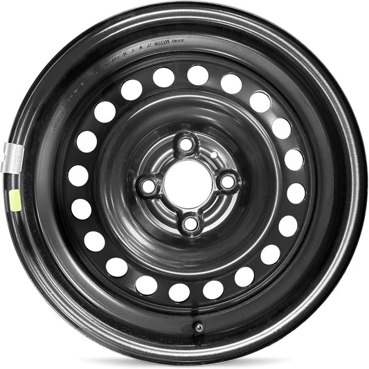 For 2020-2025 Nissan Versa 15 Inch Black Steel - Genuine Take-Off Rim - Road Ready Car Wheel