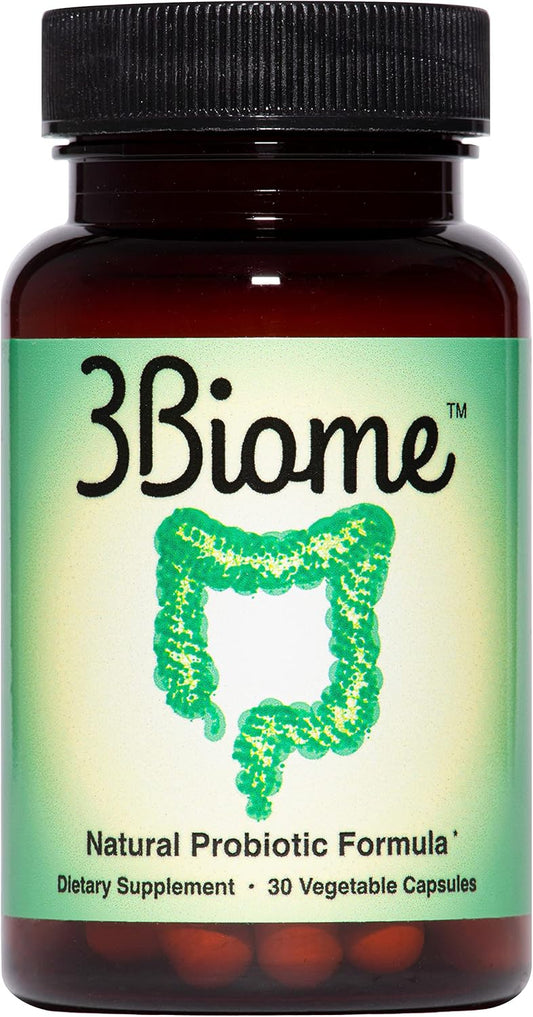 Natural Probiotic Supplement - Non-GMO, Vegan, Gluten-Free