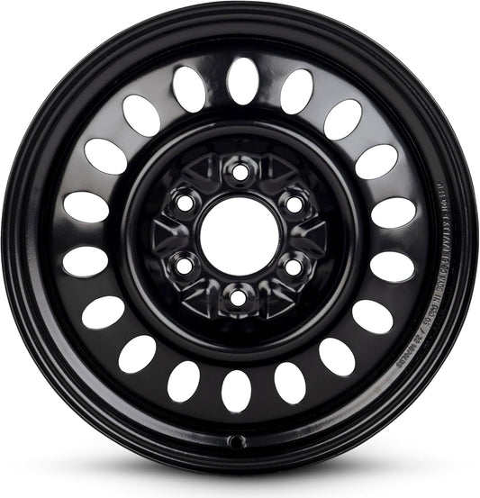 For 2004-2007 Buick Rainer 17 Inch Painted Black Rim - OE Direct Replacement - Road Ready Car Wheel