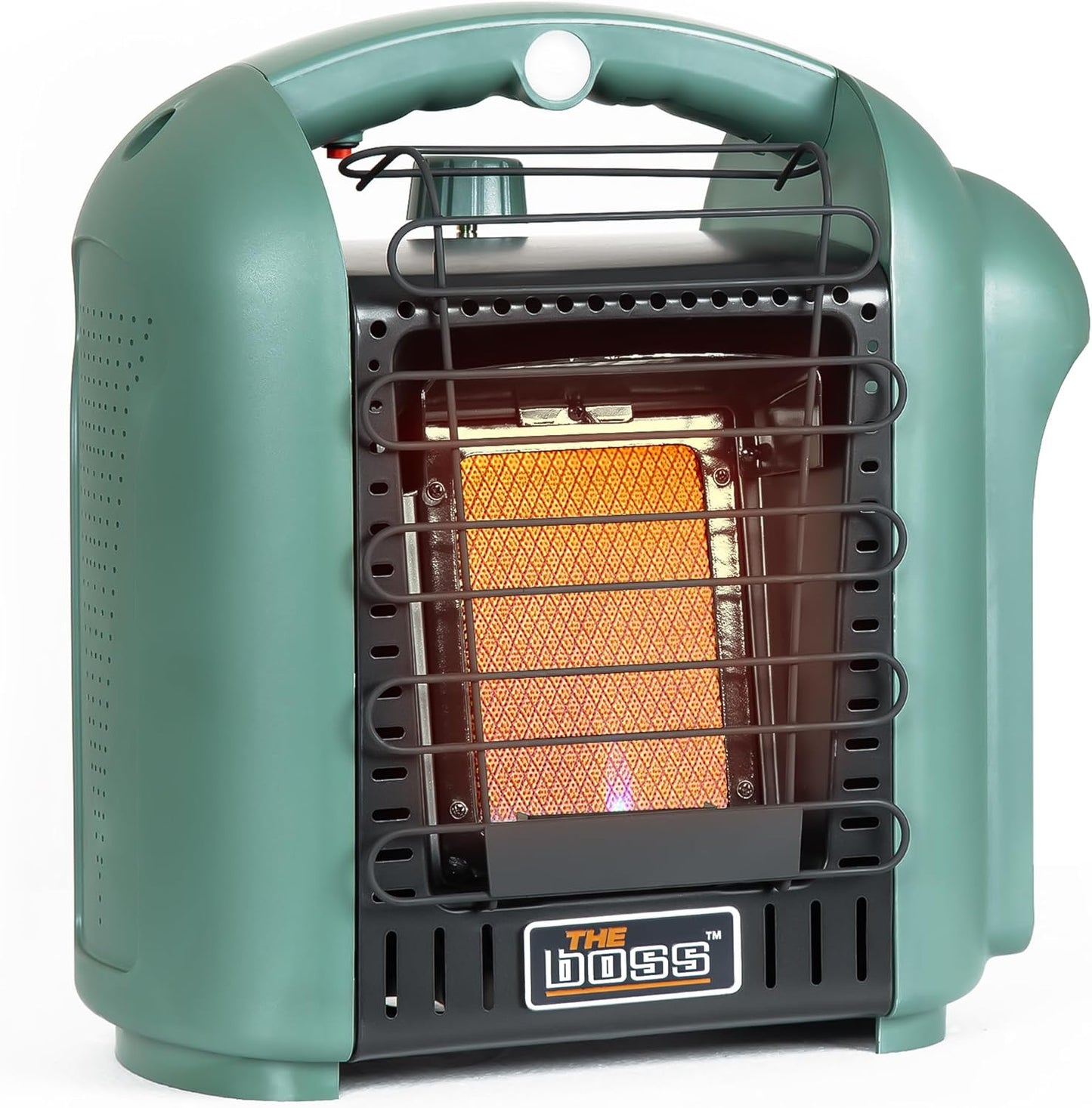 THE BOSS Propane Heater Indoor Small, 6000 BTU Portable Heater Outdoor Use Propane, Outdoor Space Heater for Camping