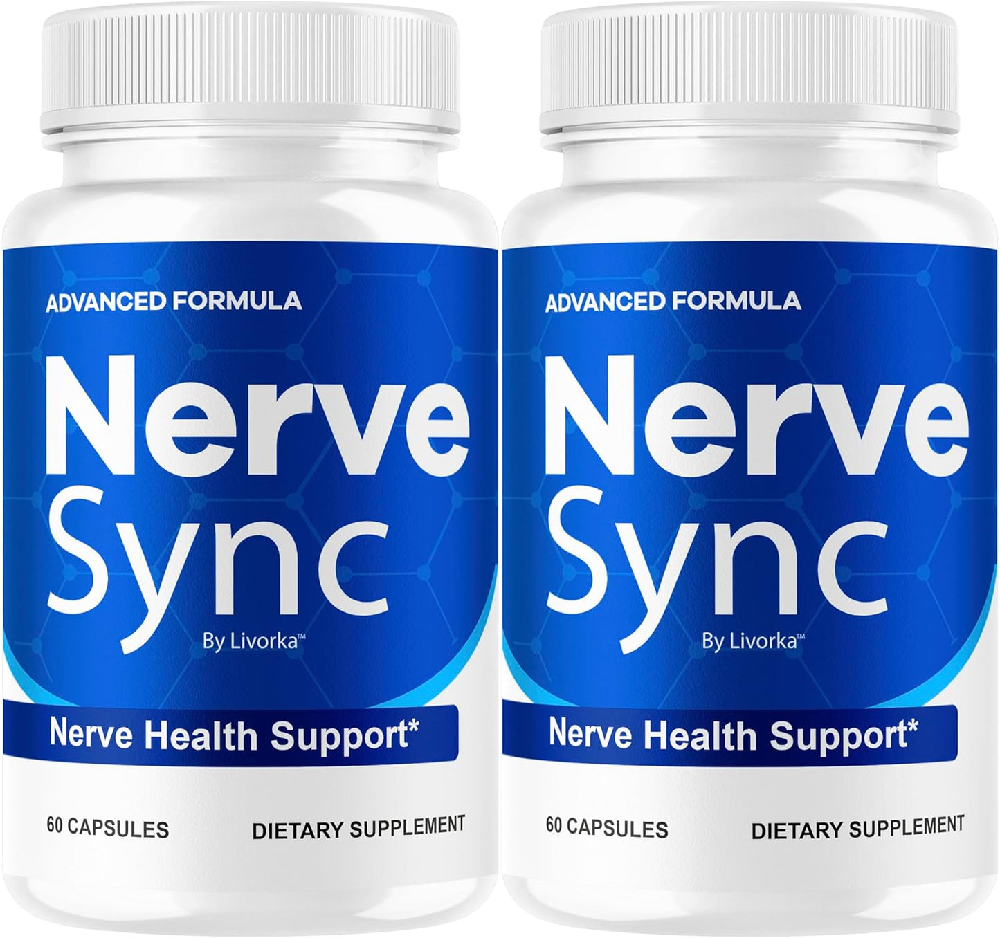 (2 Pack) Nerve Sync Capsules - Official NerveSync Advanced Nerve Health Supplement Pills - Maximum Strenght, Natural Nerve Sync for Wellness & Health Support Pills Reviews, 120 Capsules for 2 Months
