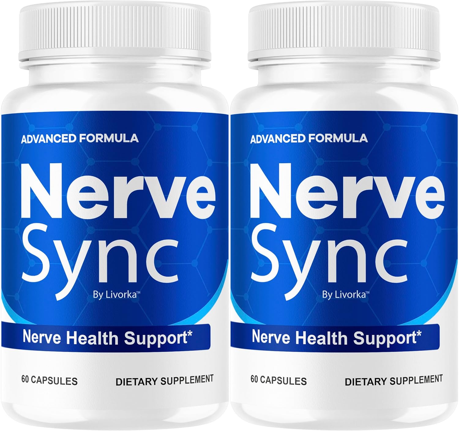 (2 Pack) Nerve Sync Capsules - Official NerveSync Advanced Nerve Health Supplement Pills - Maximum Strenght, Natural Nerve Sync for Wellness & Health Support Pills Reviews, 120 Capsules for 2 Months