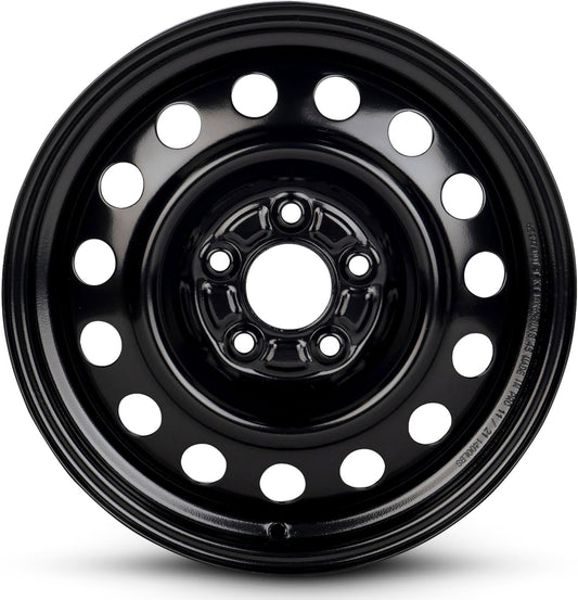 For 00-01 Nissan Maxima 16 Inch Black Steel Rim - OE Direct Replacement - Road Ready Car Wheel