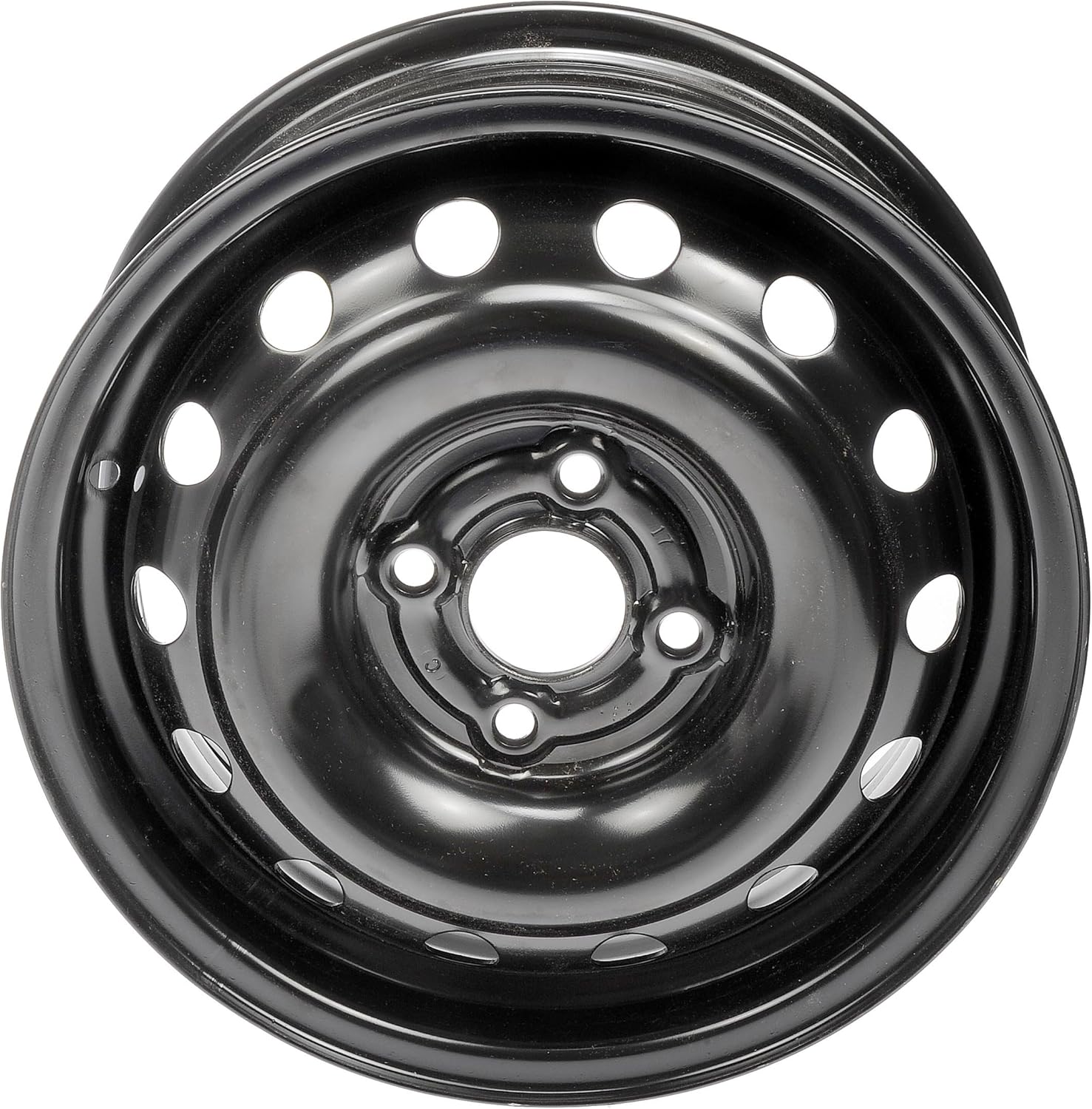 Dorman 939-133 Wheel Compatible with Select Chevrolet / Pontiac / Suzuki Models, Black