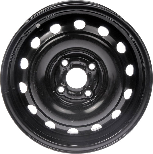 Dorman 939-105 Wheel Compatible with Select Hyundai / Kia / Toyota Models, Black