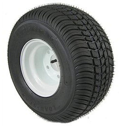 American Tire 3H310 215/60-8 Tire & Wheel 5 Hole (c) White