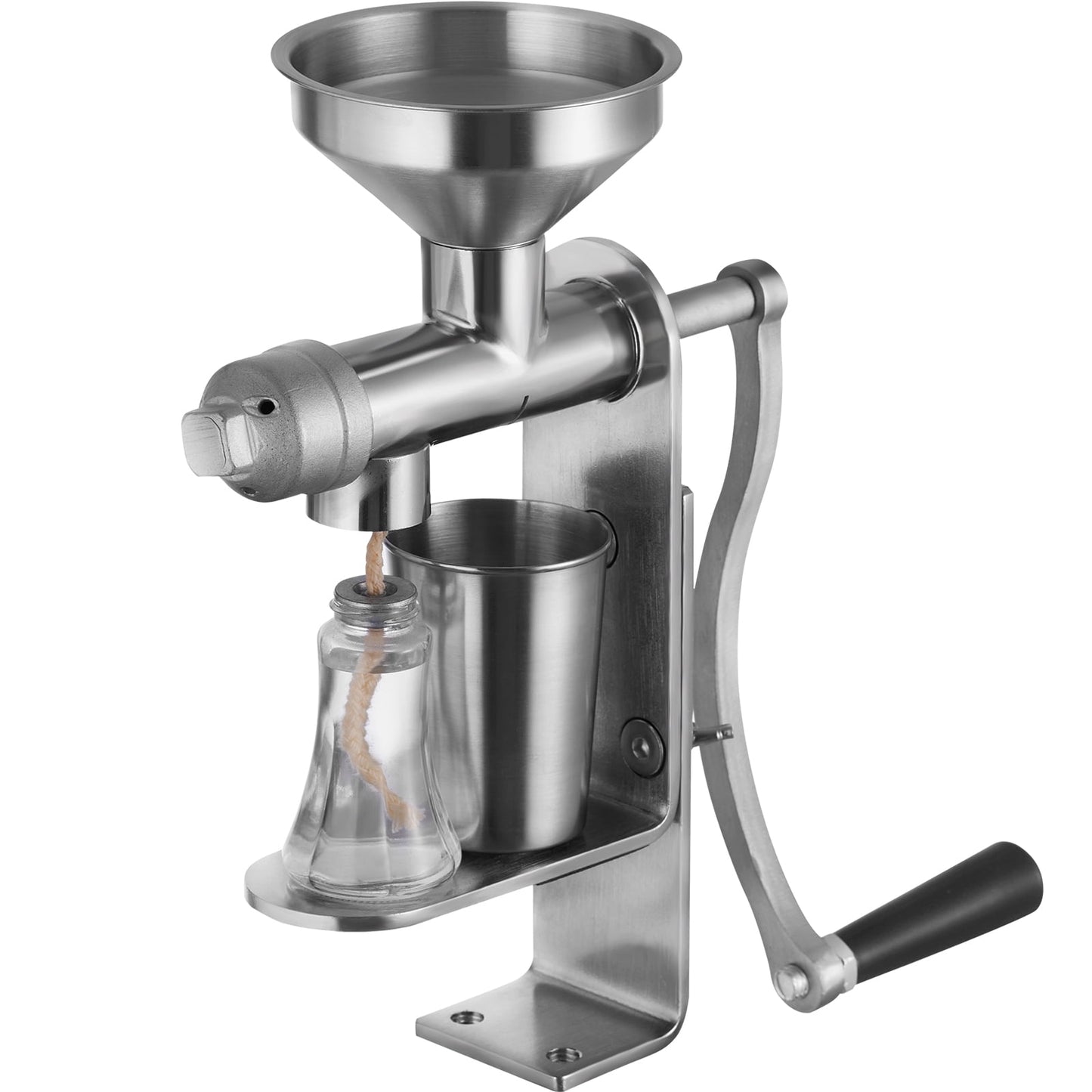 BENTISM HD Manual Oil Press Machine Expeller Extractor Stainless Steel#304 Homemade Oil