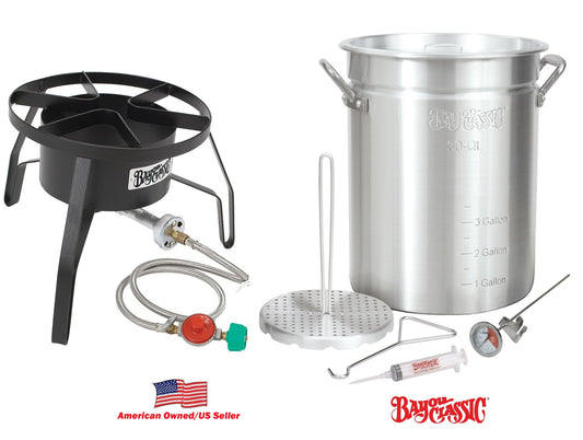 Bayou Classic 3066A 30-Quart Outdoor Turkey Fryer Kit