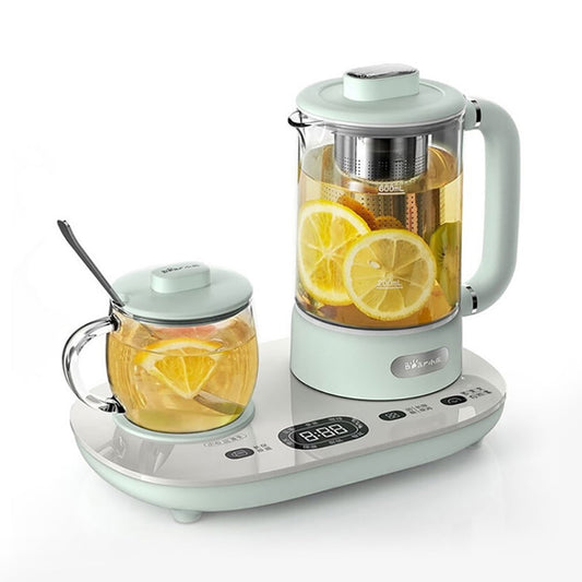 Bear YSH-C06N1 500W Electric Kettle with Cup Warmer and Temperature Control, White, 2 Count