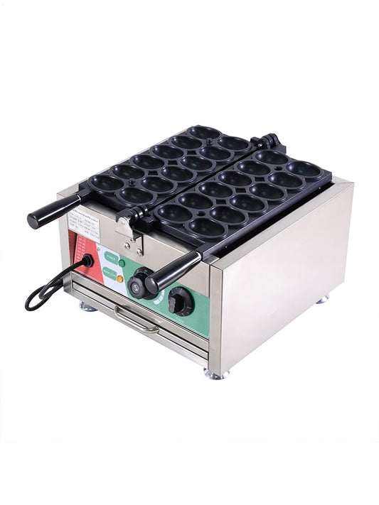 Commercial Egg Waffle Maker, 3000W Waffle Ball Iron Bite Machine, Commercial Electric Waffle Ball Maker, Bubble Skewer, Muffins Baking Machine for Bakeries, Restaurants, Kiosks, Canteens
